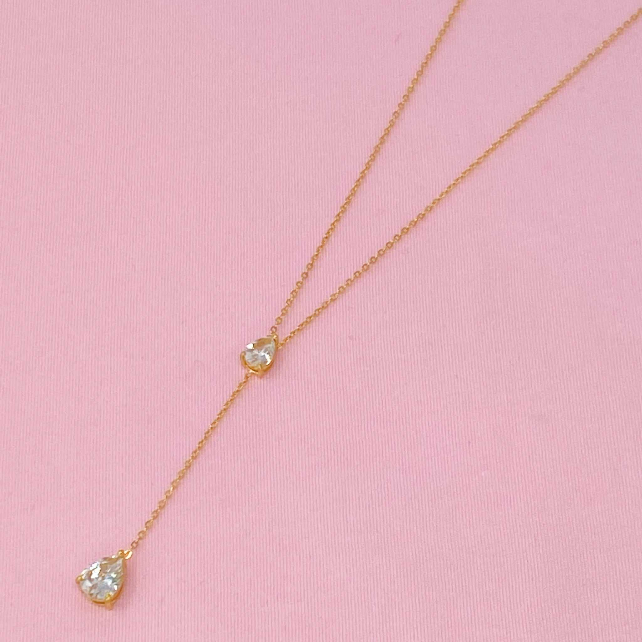 Superior Shine Drop Necklace-1
