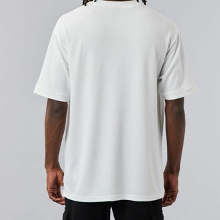 Short Sleeve T-Shirt NBA SCRIPT MESH New Era WHIFDR 60284736 White-7