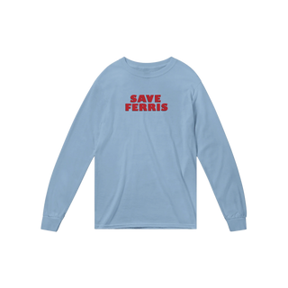 Save Ferris from Ferris Bueller's Day Off Long Sleeve Shirt-3