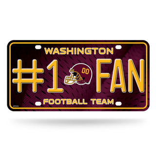 Washington Commanders License Plate #1 Fan - Team Spirit Store USA 