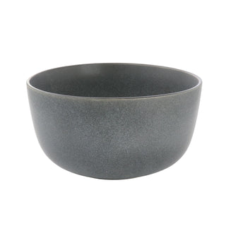 Our Table Landon 9.2 Inch Stoneware Round High Serving Bowl in Truffle-0
