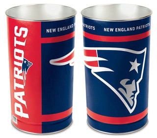 New England Patriots Mid-Field Premium Wastebasket - Team Spirit Store USA 