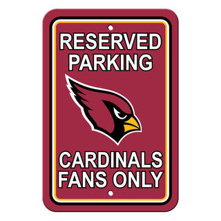 Arizona Cardinals Sign 12x18 Plastic Reserved Parking - Team Spirit Store USA 