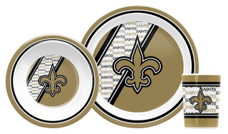 New Orleans Saints Dinner Set Child 5 Piece - Team Spirit Store USA 
