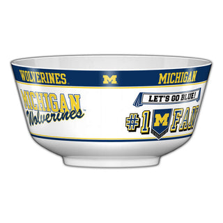 Michigan Wolverines Party Bowl All JV - Team Spirit Store USA 