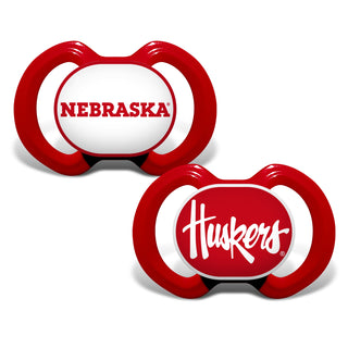 Nebraska Cornhuskers Pacifier 2 Pack Alternate - Team Spirit Store USA 