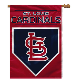 St. Louis Cardinals Banner 28x40 House Flag Style 2 Sided - Team Spirit Store USA 