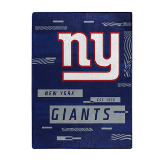 New York Giants Blanket 60x80 Raschel Digitize Design - Team Spirit Store USA 