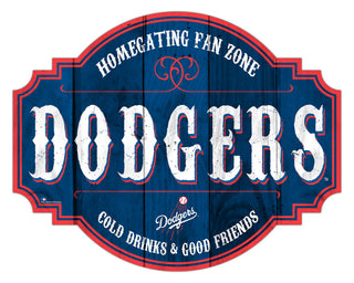 Los Angeles Dodgers Sign Wood 12-Inch Homegating Tavern - Team Spirit Store USA 