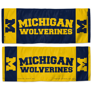 Michigan Wolverines Cooling Towel 12x30 - Team Spirit Store USA 