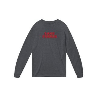 Save Ferris from Ferris Bueller's Day Off Long Sleeve Shirt-2