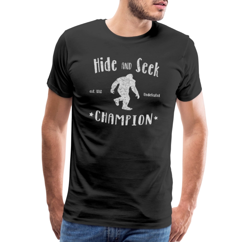 Hide and Seek Champion - Bigfoot T-Shirt-1