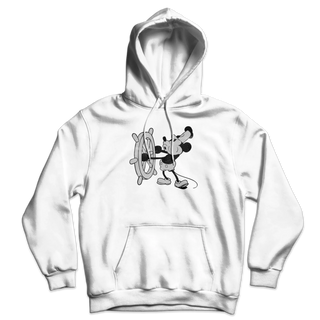 1928 Steamboat Willie Vintage Design Unisex Hoodie-1
