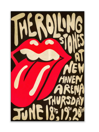Rolling Stones Canvas- Vintage Music Poster-1