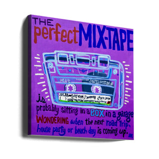 Mix Tape Canvas Print-5