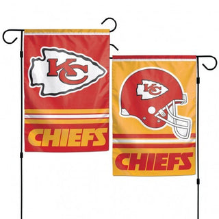 Kansas City Chiefs Flag 12x18 Garden Style 2 Sided - Team Spirit Store USA 