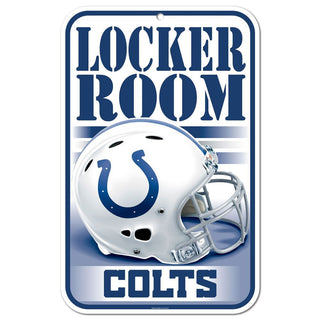 Indianapolis Colts Sign 11x17 Plastic Locker Room Design - Team Spirit Store USA 