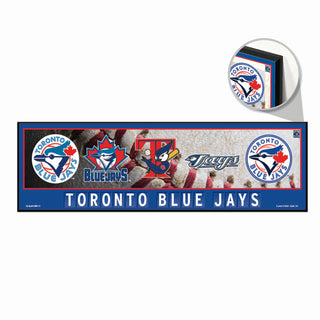 Toronto Blue Jays Sign 9x30 Wood Evolution - Team Spirit Store USA 