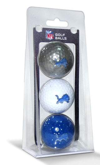 Detroit Lions 3 Pack of Golf Balls - Special Order - Team Spirit Store USA 