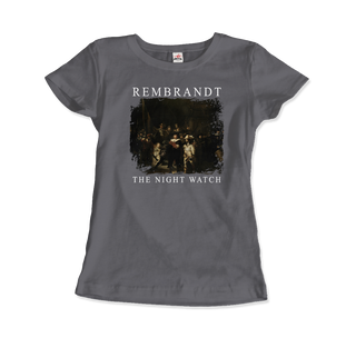 Rembrandt - The Night Watch 1642 Artwork T-Shirt-10
