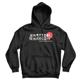 Hattori Hanzo, Sushi and Swordsmithing Unisex Hoodie-0