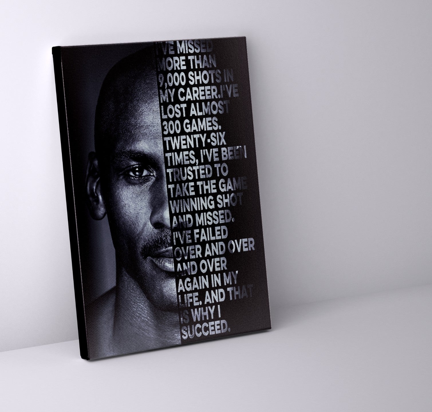 Jordan Inspiration 36" x 48" Fine Art Canvas-0