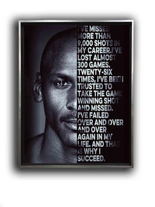 Jordan Inspiration 36" x 48" Fine Art Canvas-2