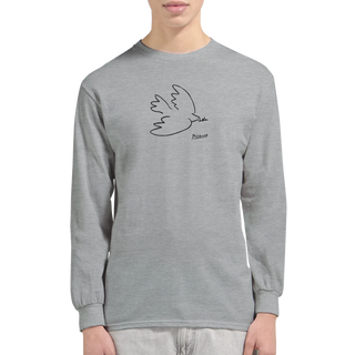 Pablo Picasso Dove of Peace 1949 artwork Long Sleeve Shirt-1