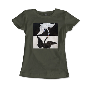 Hilma Af Klint, The Swan No.1, 1915 art t-shirt-16