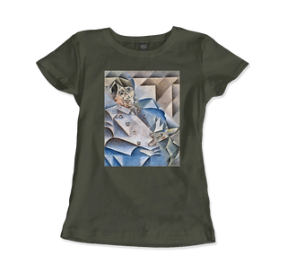 Juan Gris Portrait of Pablo Picasso, 1912 art t-shirt-4