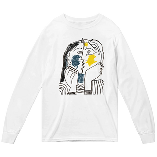 Pablo Picasso The Kiss 1979 artwork Long Sleeve Shirt-0