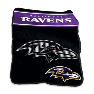 Baltimore Ravens Blanket 60x80 Raschel Throw - Team Spirit Store USA 