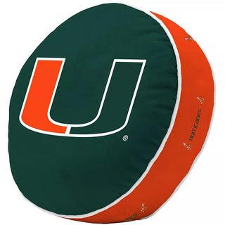 Miami Hurricanes Puff Pillow - Team Spirit Store USA 