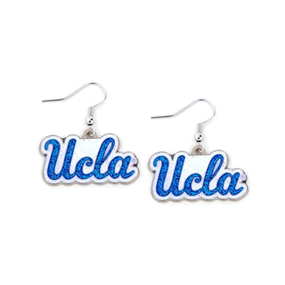 UCLA Bruins Earrings Glitter Dazzle - Team Spirit Store USA 