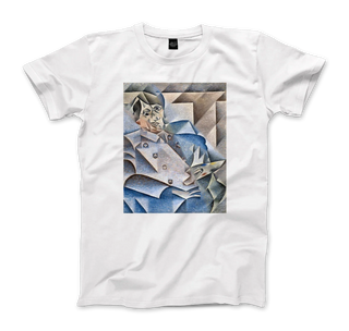Juan Gris Portrait of Pablo Picasso, 1912 art t-shirt-6