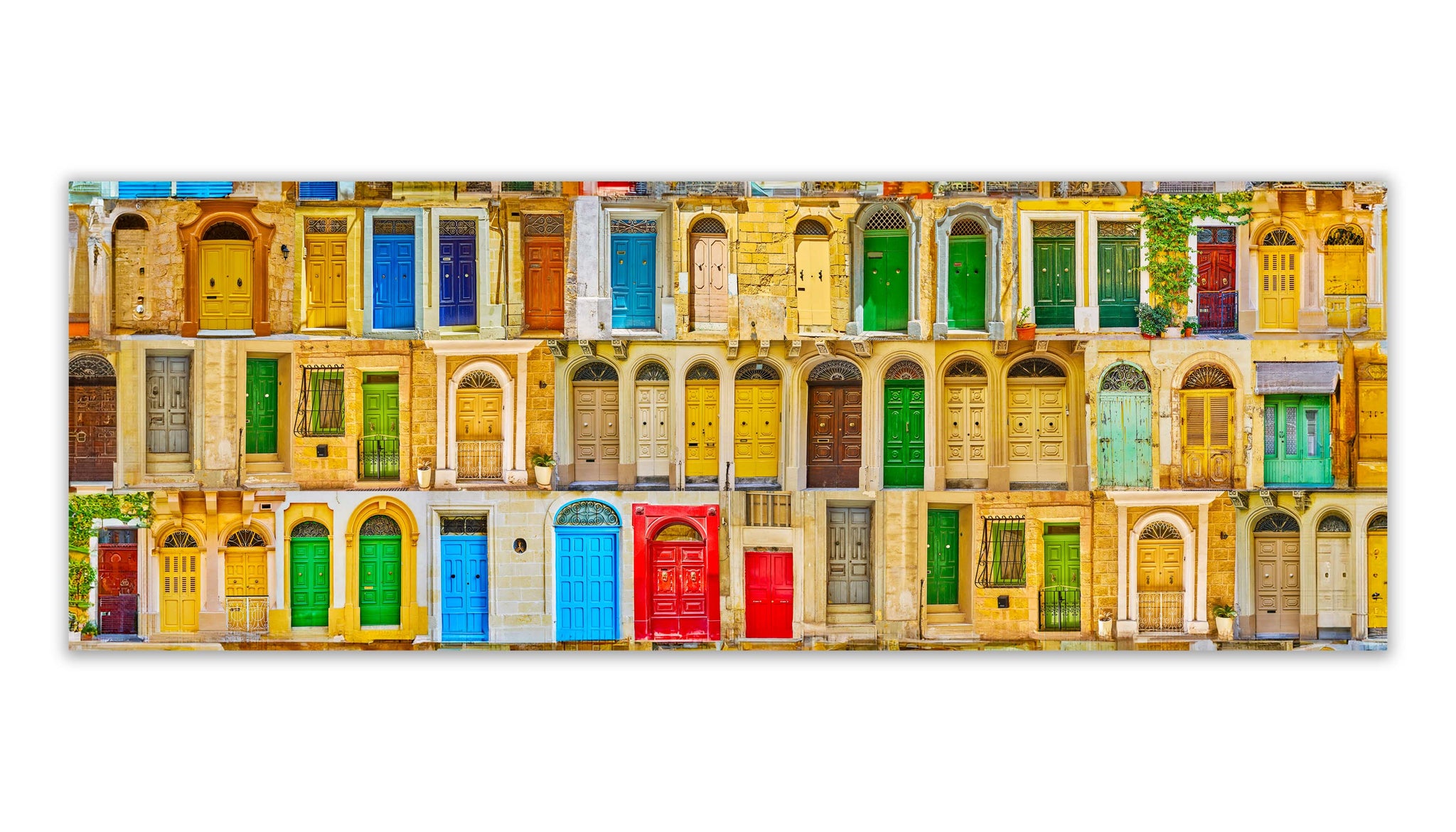 Maltese Doors Canvas - Abstract minimalism art- Large Wall Decor-0