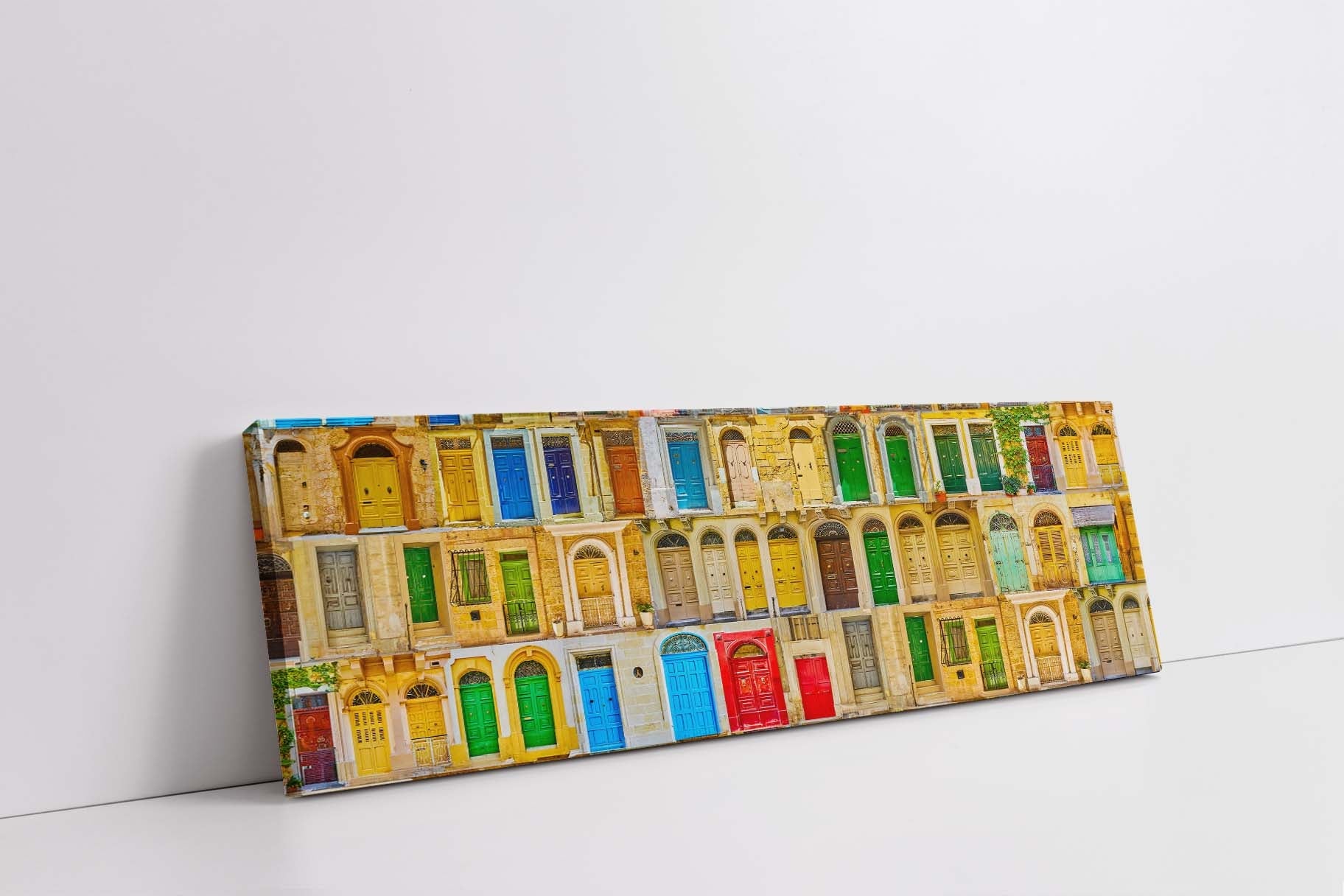 Maltese Doors Canvas - Abstract minimalism art- Large Wall Decor-1