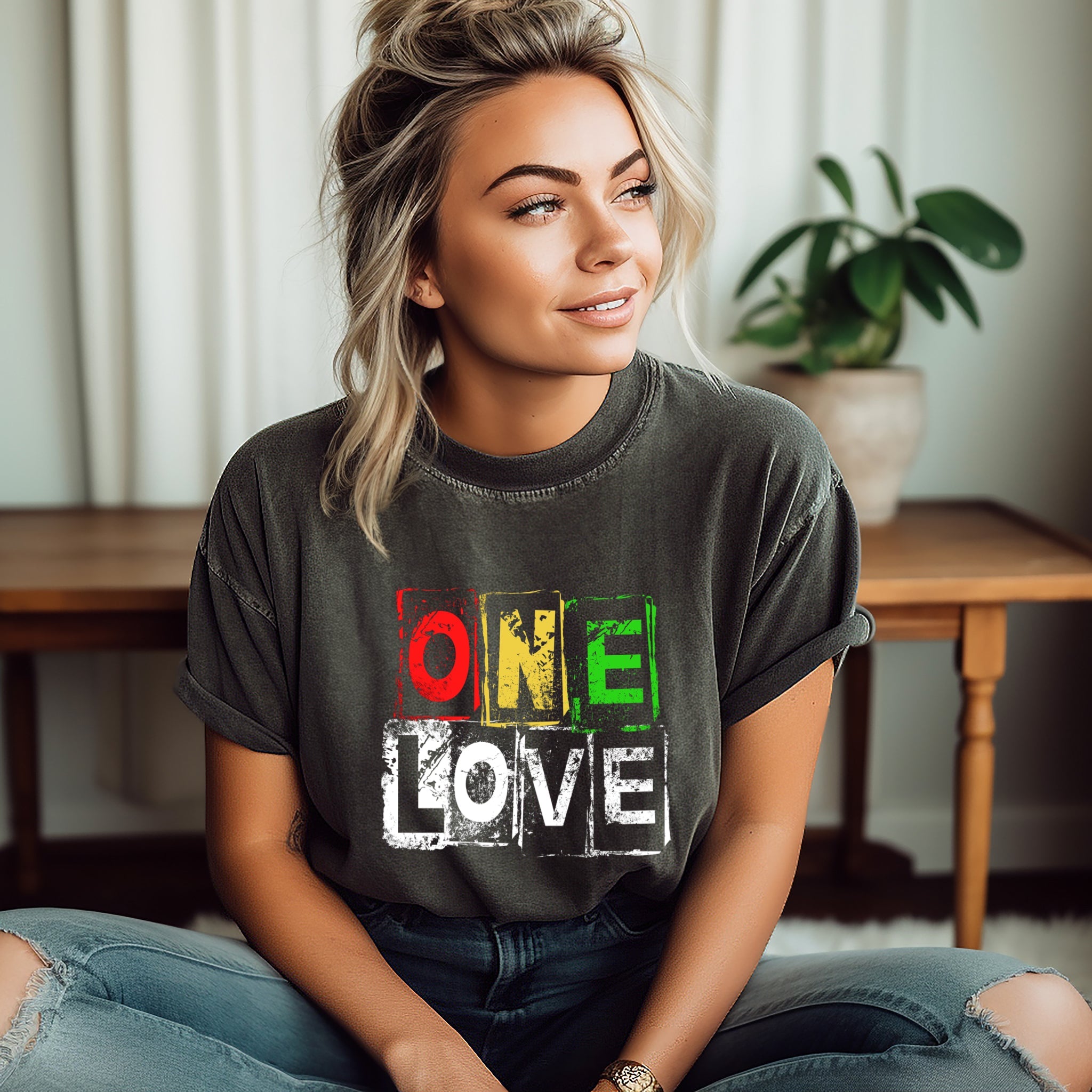 One Love (Bob Marley) - Comfort Tee-1
