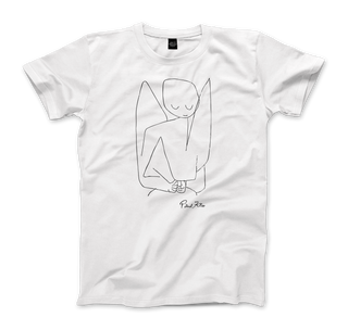 Paul Klee, Forgetful Angel, 1939 artwork t-shirt-0