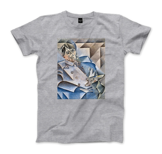 Juan Gris Portrait of Pablo Picasso, 1912 art t-shirt-0