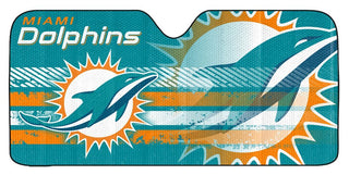 Miami Dolphins Auto Sun Shade - 59"x27" - Team Spirit Store USA 