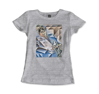 Juan Gris Portrait of Pablo Picasso, 1912 art t-shirt-2