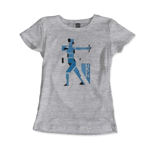 Theo van Doesburg Archer, De Stijl & Bauhaus art t-shirt-2