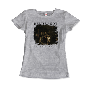 Rembrandt - The Night Watch 1642 Artwork T-Shirt-8
