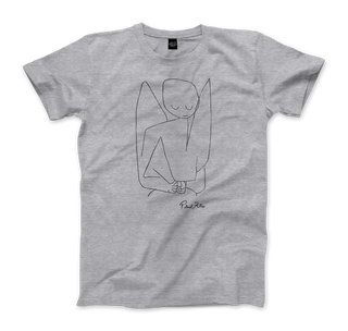 Paul Klee, Forgetful Angel, 1939 artwork t-shirt-5