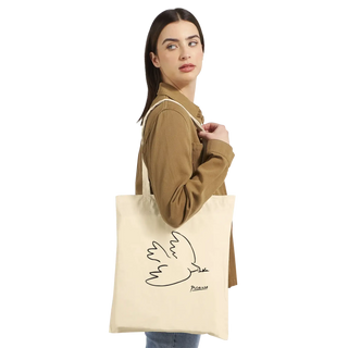 Pablo Picasso Dove of Peace 1949 artwork tote bag-1