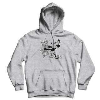 1928 Steamboat Willie Vintage Design Unisex Hoodie-6