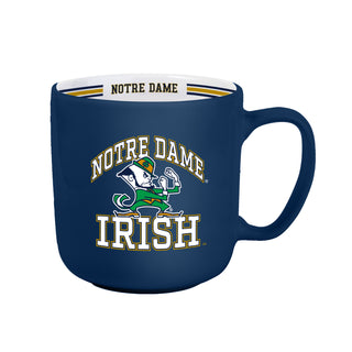 Notre Dame Fighting Irish Coffee Mug 15oz Stripe Design - Team Spirit Store USA 