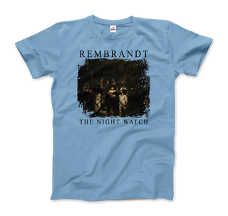 Rembrandt - The Night Watch 1642 Artwork T-Shirt-13