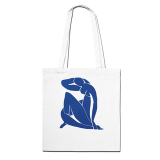 Henri Matisse Blue Nude 1952 artwork tote bag-2